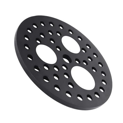 Bueyfolt 6.5" Cast Iron Drain Cover with Removable Drain Ports, Garage Drain Cover, Floor Drain, Floor Strainer - Image 3