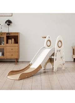 FULL JOY Foldable Slide With Basketball Hoop  For Children,188*70*98 CM  - Image 2