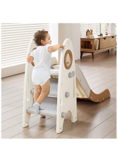 FULL JOY Foldable Slide With Basketball Hoop  For Children,188*70*98 CM  - Image 3
