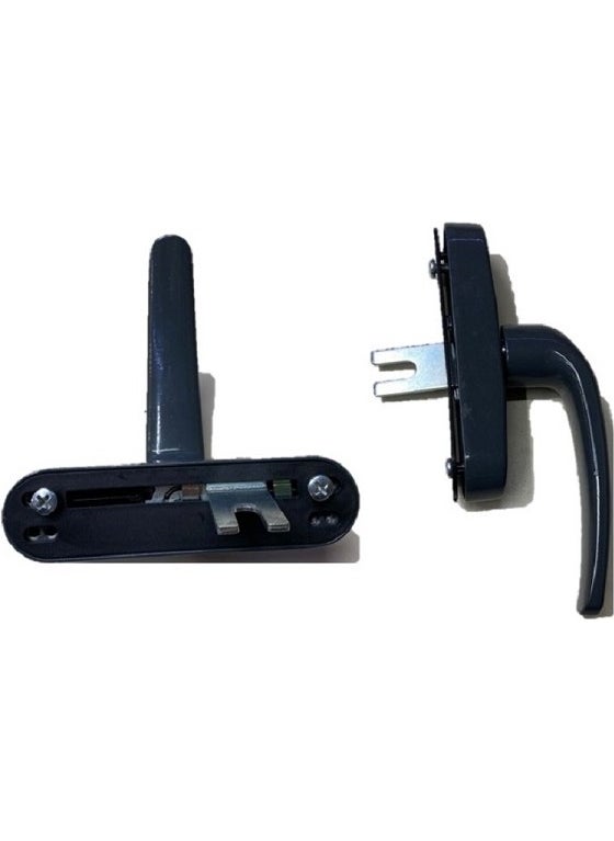Four Season - Axial Anthracite Gray Color Aluminum Window Facade Handle - Image 1