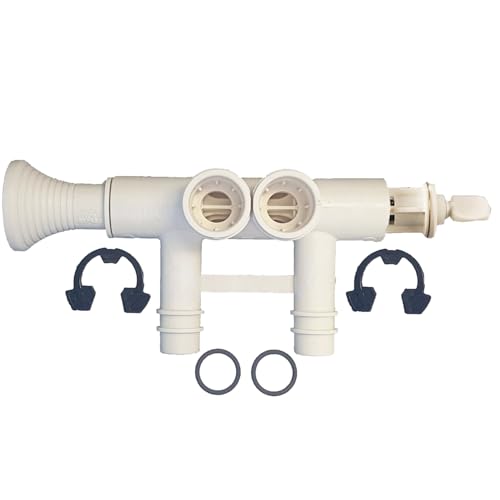 Soft Water Supply Blending Bypass Valve WS15X10078 7329594 7386986 Authentic OEM Factory Part Bundled by Soft Water Supply with Clips and ORings Adjusts Soft Water Level and Feel - Image 1