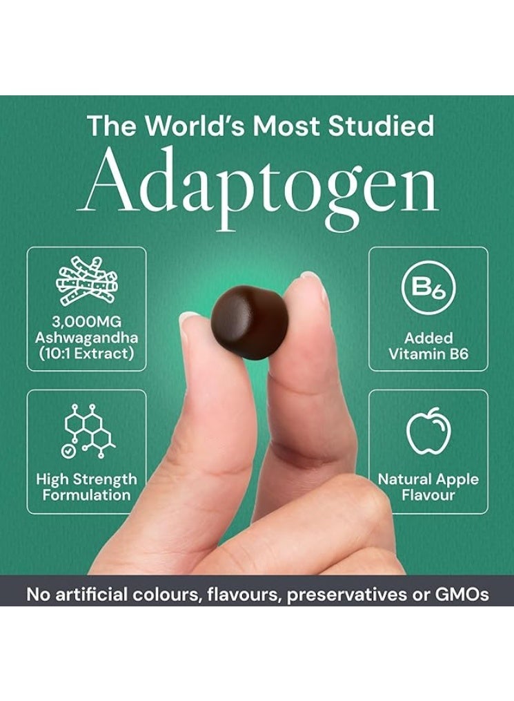 Known Ashwagandha Apple Vegan Gummy Supplement | 3000mg Ashwagandha | Stress & Sleep Aid - Image 5
