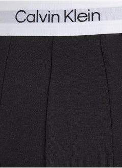 CALVIN KLEIN Men's 3 Pack Trunks - Modern Cotton - Cotton, Black  - Image 3