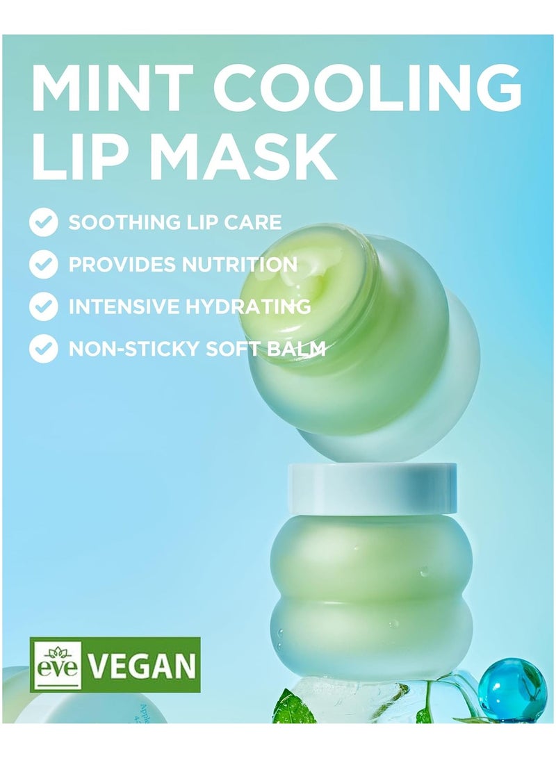 Tocobo Mint Cooling Lip Mask – Korean Overnight Lip Treatment with Apple Mint, Tea Tree & Olive Oil – Soothing, Hydrating, Refreshing Balm – Soft Melting Texture, Fresh Herb Scent, 0.5 oz. - Image 2