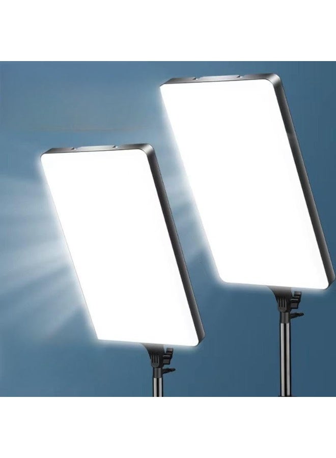 RL-32 Soft LED Video Light Panel – 100W Studio Lighting for Photography, Video Recording, YouTube, and Online Meetings – Adjustable Color Temperature 2700K-5700K – CRI 95+ with Remote Control  - Image 4
