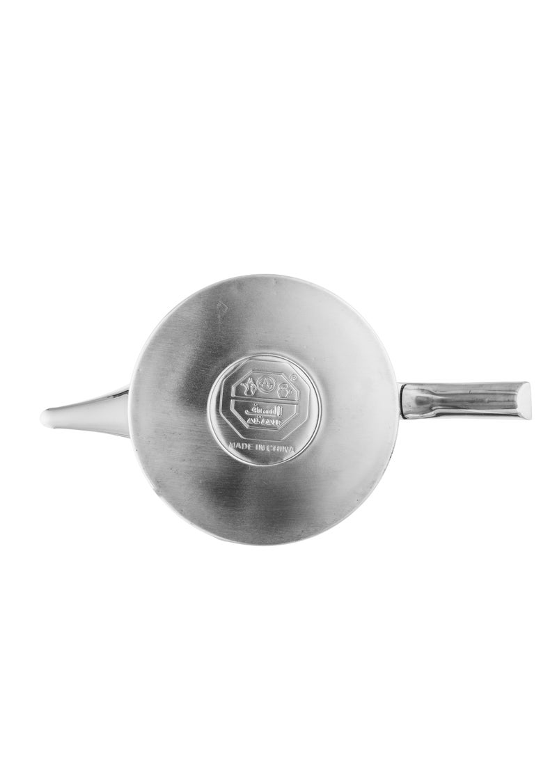 السيف  طقم أبريق شاي سموار ستانسل استيل مقاسين 0.7 + 1.2 لتر - Image 3