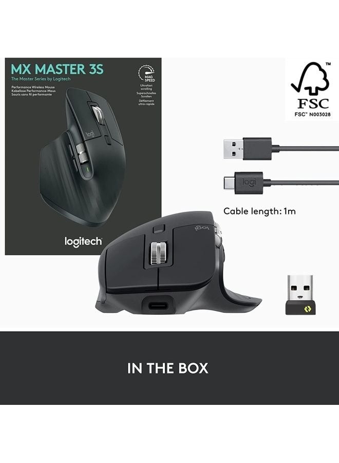 لوجيتيك ماوس الأداء اللاسلكي MX Master 3S مع تمرير فائق السرعة - Image 5
