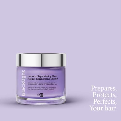 Oligo Professionnel Blacklight Intensive Replenishing Hair Mask Hair Mask for Dry Damaged Hair and Growth with 11 Amino Acids | Damaged Hair Treatment Mask | Sulfate Free Hair Masks (6.8 oz) - Image 5