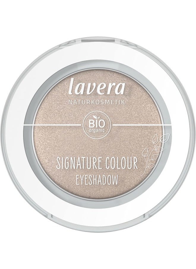 lavera Signature Colour Eyeshadow -Moon Shell 05- nude - Bio-Mandelöl & Vitamin E - Vegan - schimmernd - Intensive Farbabgabe (1 Stück)  - Image 1