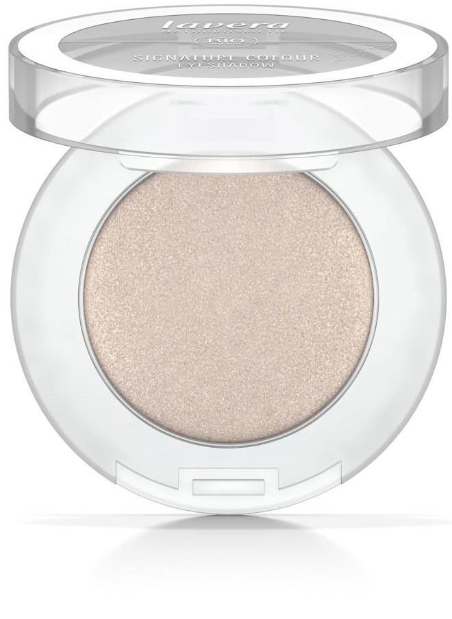 lavera Signature Colour Eyeshadow -Moon Shell 05- nude - Bio-Mandelöl & Vitamin E - Vegan - schimmernd - Intensive Farbabgabe (1 Stück)  - Image 2