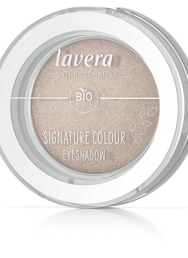 lavera Signature Colour Eyeshadow -Moon Shell 05- nude - Bio-Mandelöl & Vitamin E - Vegan - schimmernd - Intensive Farbabgabe (1 Stück)  - Image 3