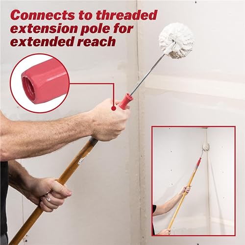 MARSHALLTOWN Corner Roller, 3 Inch Roller, 12 Inch Handle, Corner Joint Compound and Drywall Mud Applications, Drywall Corner Tool, CR3 - Image 3