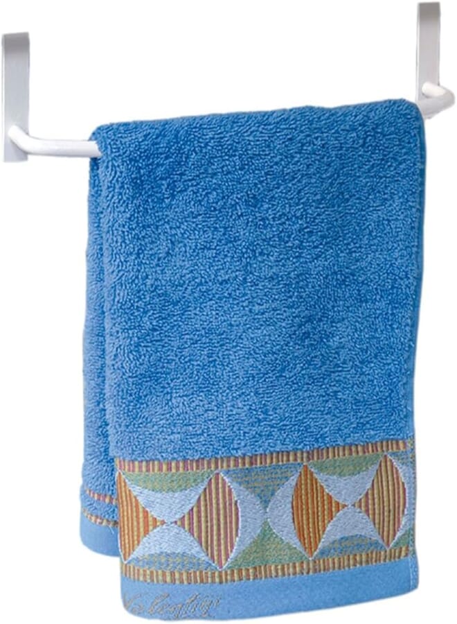 Rayen 6084 Multipurpose Rail, Towel Rack 11x36x7.5 cm, White (Made in Spain)
