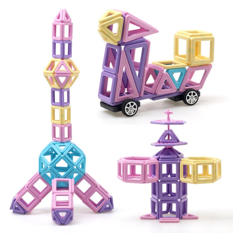 Magnetic Piece Building Blocks For Children'S Educational Assembly Magnetic Magnet Toy Set Loose Piece Manufacturers - Image 3