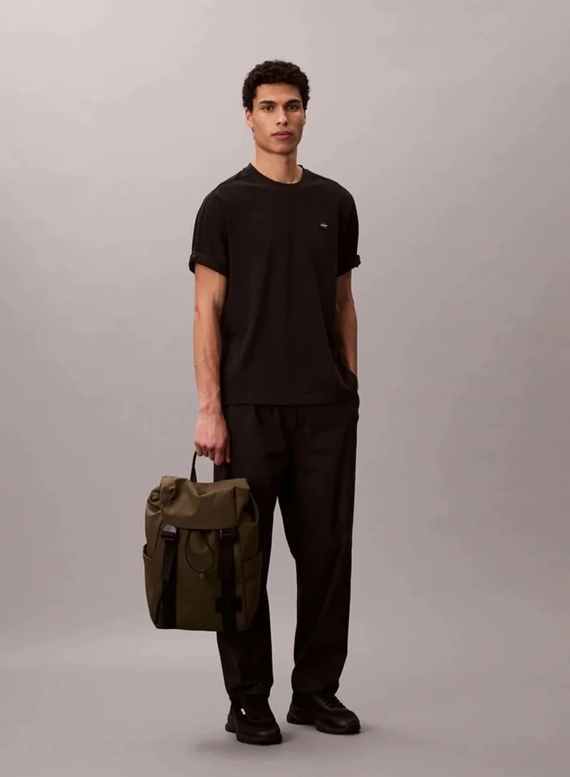 Calvin Klein DEEP OLIVE Canvas Backpack for Men | Best Price UAE