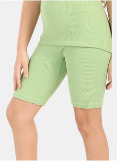 Carina Girly Ribbed Cycling Shorts  - Image 2