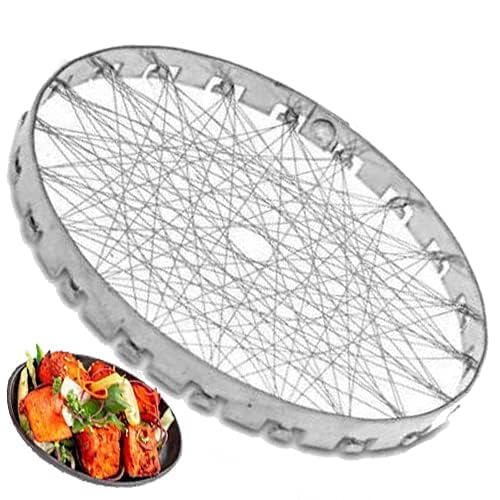Global Impex Premium Tandoor Lpg Gas Saver Jali | Tandoori Grill, for Gas Stove, Mini Chhota, Portable Compact Barbecue Grill, Tandoor Net, Chhota Tandoor Net (Pack of 2 - Image 3
