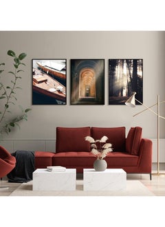 3-Piece Lorena Scenery Art Frame Set
