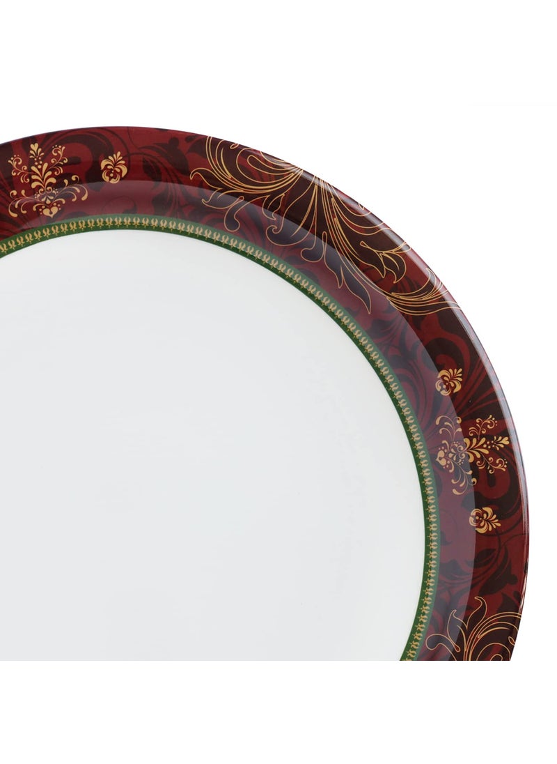 Superware Superware | Pure Melamine | Small Plate Set – Ornamental 7.5” (6 nos.) | Stain Free, Glazed Finish  - Image 4