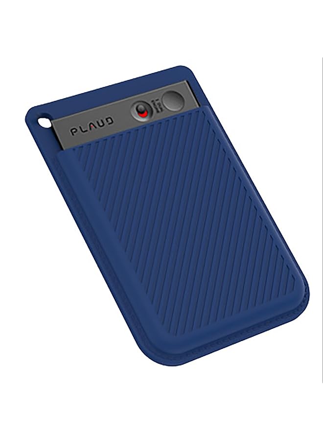 erorex Case Compatible With Plaud Note Ai Voice Recorder Ultra Thin Soft Cover Slim Fit Anti Fall Not Easy To Dirty Navy Blue - Image 1