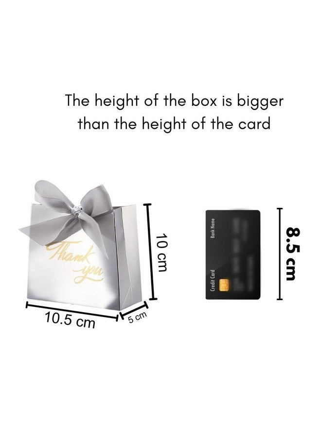 Satyam Kraft SATYAM KRAFT 10 Pcs Elegant Candy Folding Paper Boxes with Handle | Delightful Favor Packaging for Rakhi & Raksha Bandhan, Birthday, Kids Anniversary, Wedding Return Gifts, Party & Craft Essentials - Image 3