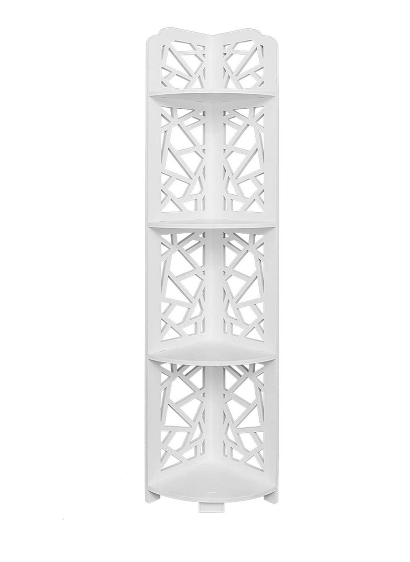 LINGWEI - Corner Shelf Bathroom Storage Cabinet 20x100x20cm - Image 1