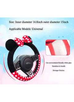 Y&D Cartoon Car Steering Wheel Cover Universal 15 Inch Breathable Steering Wheel Covers Car Interior Accessories Fit For Most Car Trucks SUV  - Image 5