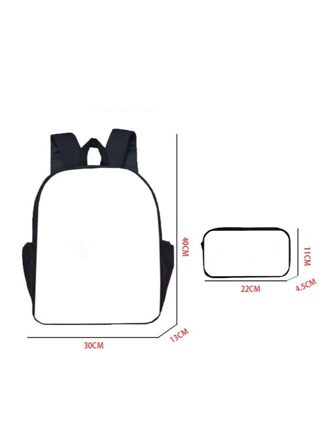 general K-POP: Demon-Hunting Girl Group Two-Piece Backpack with Pencil Case Organized Storage to Meet Travel and Storage Needs - Image 2
