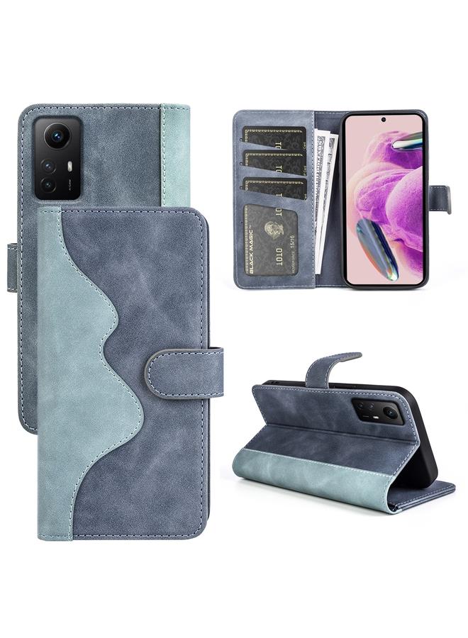 Case For Redmi Note 12S Stitching Horizontal Flip Leather Phone Case