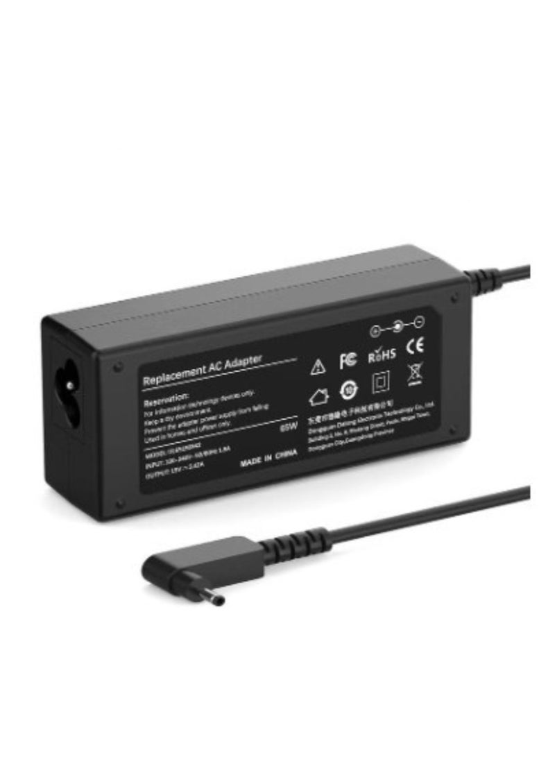 Terabyte شاحن لابتوب 19V 3.42A 65W 3.0x1.1mm لكروم بوك من أيسر 11 13 14 15 R11 CB5 571 C720 C720p C740 أيسر أسباير ون كلاود بوك AO1 131 AO1-431 - Image 1