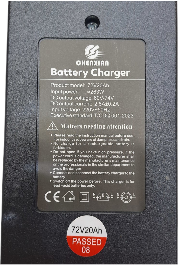Generic Electric Scooter Charger 72v-20ah  - Image 2