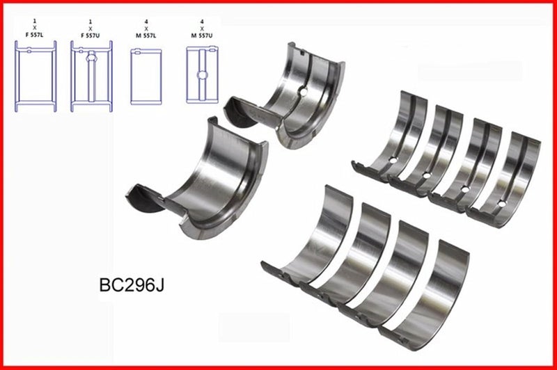 Enginetech Engine Re-Ring Re-Main Kit FITS: 1967-1985 Chevrolet SBC GM 350 5.7L OHV V8 (Truck & Cars) - Image 3