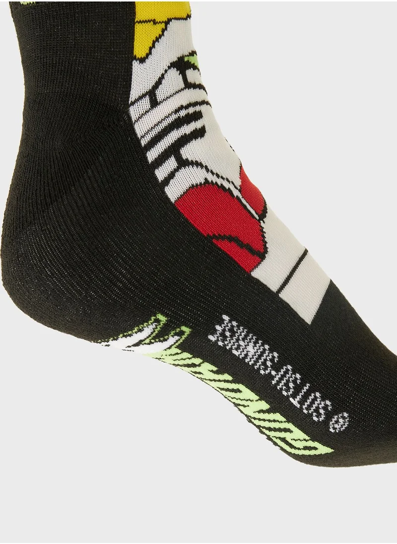 HUF Gundam Wing Crew Sock