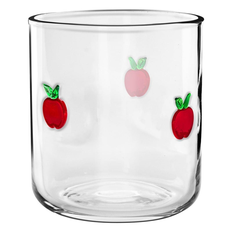 Sel Natural 14 Ounce Icon Juice Glasses, Aesthetic Cocktail & Old Fashioned Drinking Glasses, Iconic Clear Glass Cups for Women, Sister, Friend & Party Gifts (Lemon) - Image 1