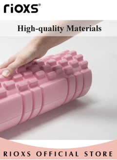 RIOXS Foam Roller and Yoga Massage Stick for Deep Tissue Massage and Muscle Recovery 3 Pcs High-Density Yoga Equipment Set for Exercise Physical Therapy  - Image 4
