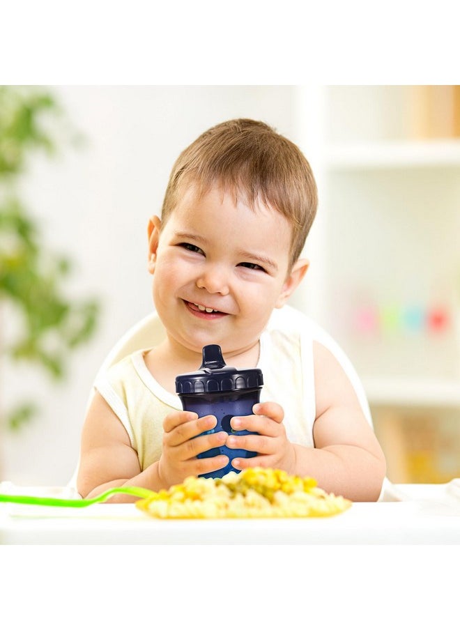Mifoci Mifoci 24 Pcs 10 oz Sippy Cups for Toddlers 1-3 No Spill Spout Cups with Lids Toddler Reusable Baby Feeding Supplies, Dishwasher, Microwave Safe  - Image 4
