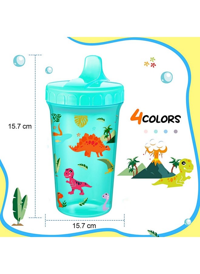 Mifoci Mifoci 24 Pcs 10 oz Sippy Cups for Toddlers 1-3 No Spill Spout Cups with Lids Toddler Reusable Baby Feeding Supplies, Dishwasher, Microwave Safe  - Image 1