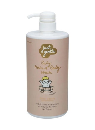 Just Gentle Baby Hair & Body Wash - Ultra Gentle, No Tears, Organic Aloe & Lavender, 0-3yrs, 900mL - pzsku/Z5802769FF063B1020BDBZ/45/1742495804/c0903b1e-7968-4378-9911-0cf040ffcb73