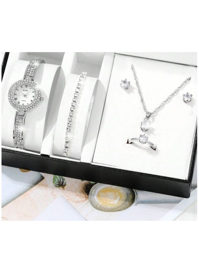 Jewelry set with watch - pzsku/Z58027A510B277F322850Z/45/_/1738449706/51ca1c96-2874-43ec-a3c7-e9eba27cf499