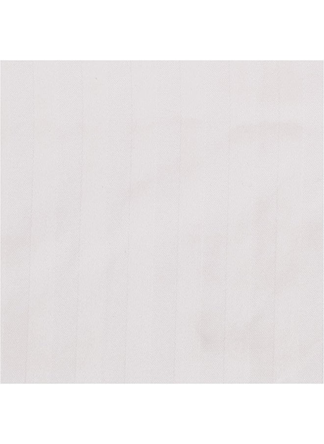 Hotel Collection HOTEL COLLECTION Stripe WHITE  King Size Fitted Sheet 180 x 200 cm with 2 Pillow Cases  - Image 3