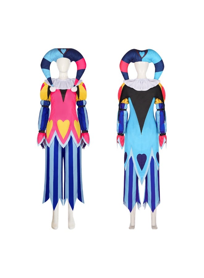 NIBEMINENT The inn Fitzrolli costume is an extremely evil boss clown stage performance costume - Image 1