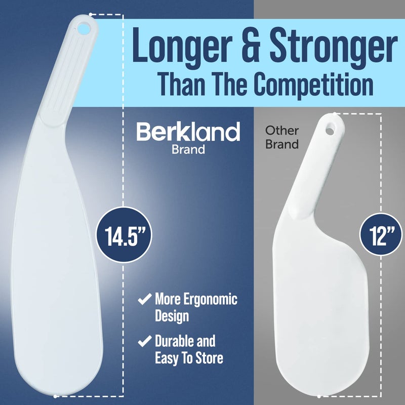 Berkland Extra Long Bed Sheet Tucker Tool for Making Your Bed - Sheet Tucker Tool to Help Protect Your Back, Nails & More - Tucker for Fitted and Flat Sheets and Duvets - Mattress Tucker Tool Paddle - Image 2