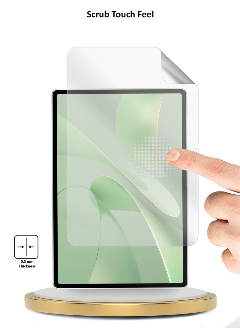 دبليو تيك حوالي باد ميت باد 12 إكس 2025 (12.0 بوصة) فيلم هيدروجيل مات المتميز من ويتك بشاشة رقيقة ومرنة واقي شاشة حزمة 2 (TSHFMN) - شفاف - Image 5