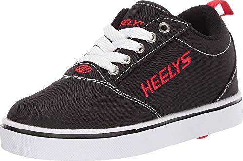 HEELYS Pro 20 (Little Kid/Big Kid) Black/White/Red 6 Big Kid, 6 Men's, 7 Women's M - Image 4