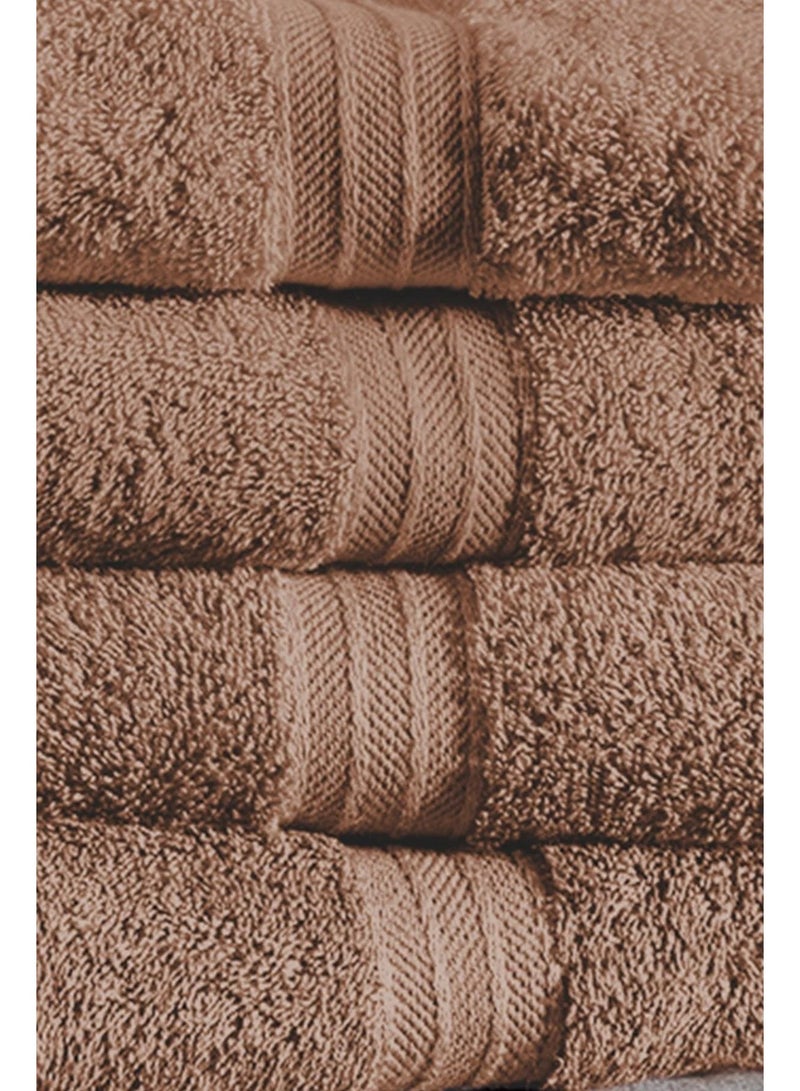 تى ام هوم فوطة قطن طبيعي 100% من TM HOME – لون كافيه أنيق – جودة فندقية فاخرة بمواصفات عالمية – فائقة النعومة وسريعة الامتصاص - Image 2