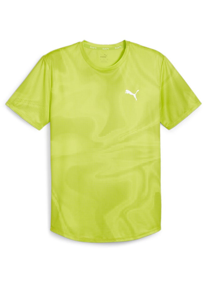 PUMA تي شيرت Run Favorite Aop بأكمام قصيرة  - Image 1