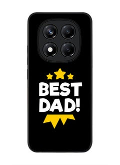 Stylizedd For Xiaomi Redmi Note 14 Pro 5G / X7 5G Case,Slim fit Camera Protection, Shockproof Thin Phone cover  - Best Dad Medal  - Image 1