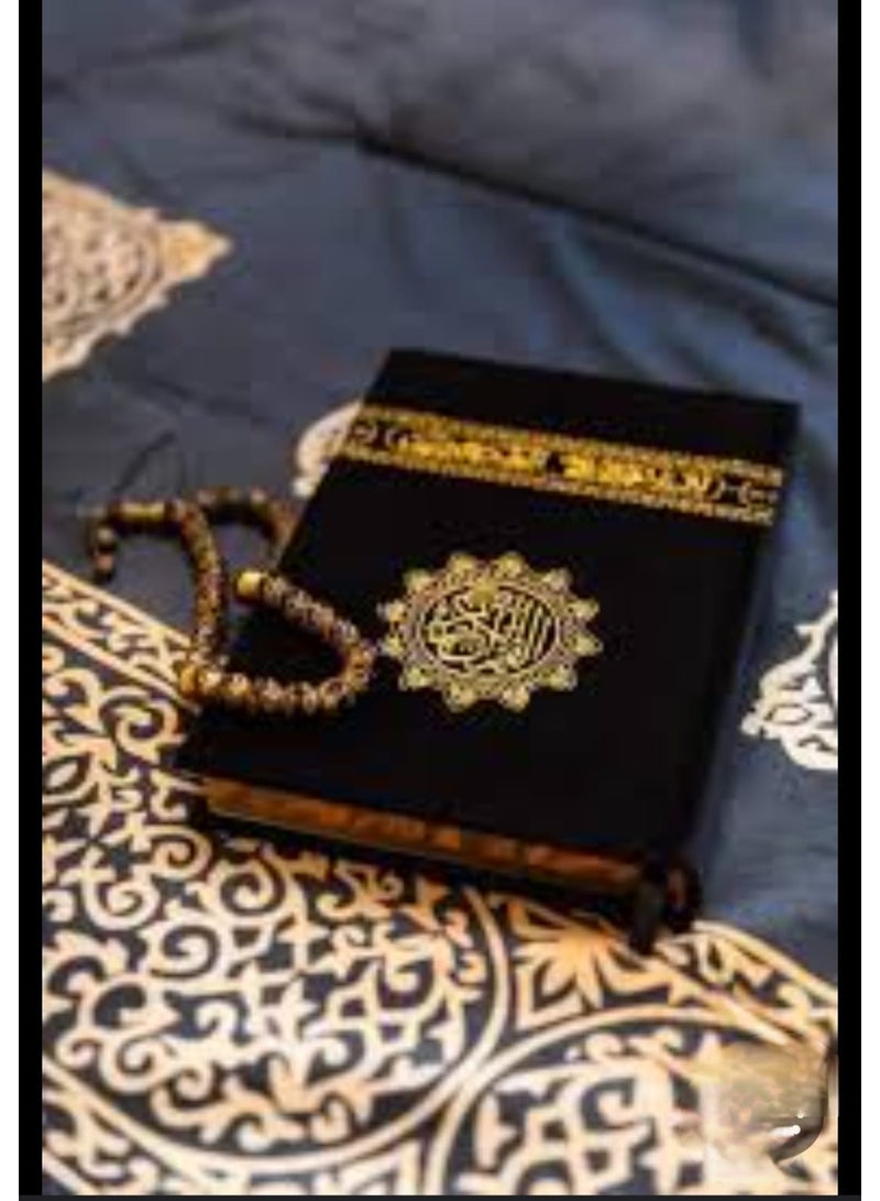 The Kaaba cover Quran, gilded - fine paper - Image 1