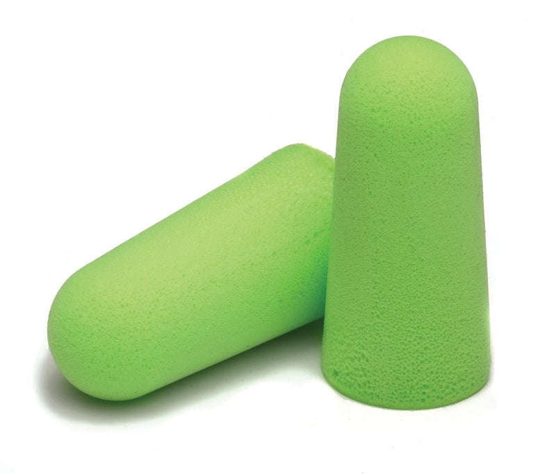 Moldex Pura-Fit Ear Plugs Tapered Single Patient Use Green 6800, 200 Ct