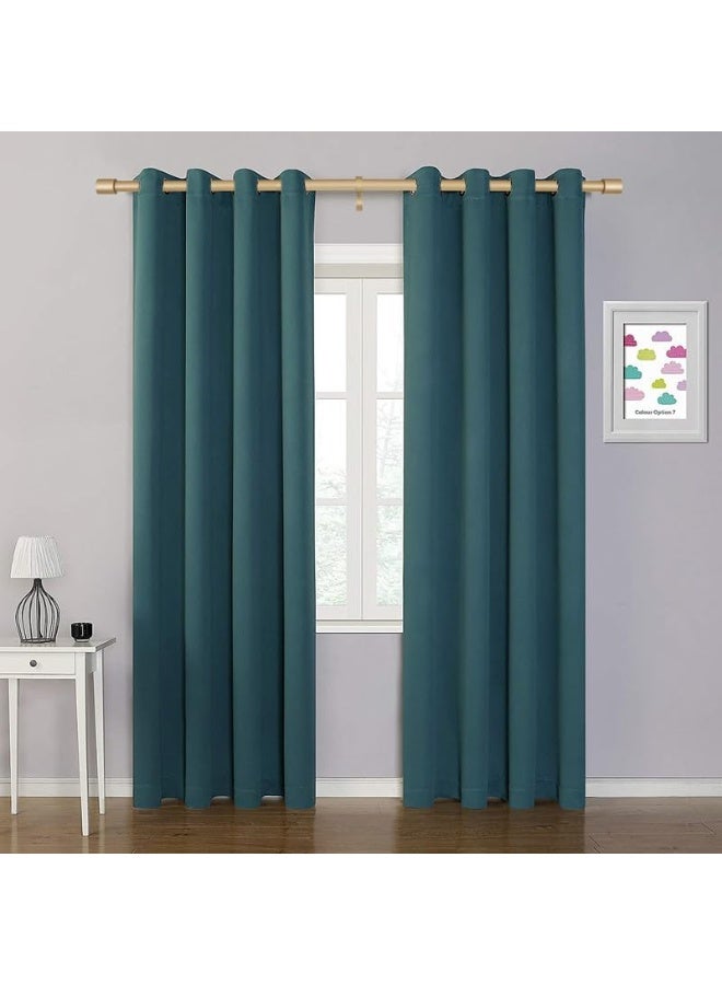 WALALLA Extendable Stainless Steel Metal Shower Curtain Rod, Tension Spring Shower Curtain Rod, Tension Telescopic Curtain Pole, Clothes Rail Adjustable from 80 to 365 cm - Image 4